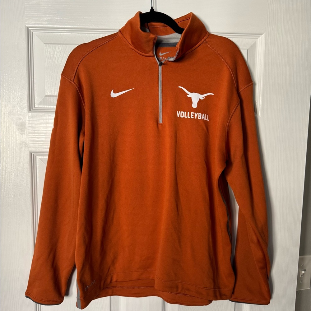 Nike Texas Volleyball Quarter-Zip Sweater